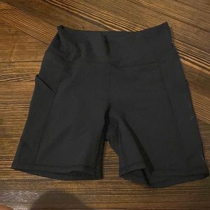 Fabletics- pure lux biker shorts (medium) worn once